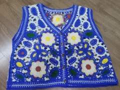 ニットベスト F