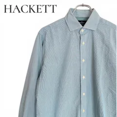 HACKETT ハケット グリーン系 メンズ トップス 長袖 シャツ シャンブレーシャツ カッタウェイシャツ ドレスシャツ カジュアル 大人カジュアル【Sサイズ】1107KZのサムネイル