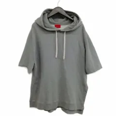 アーペーセー A.P.C. × Kanye カニエ スウェット ショートスリーブ フーディ パーカー L グレーのサムネイル
