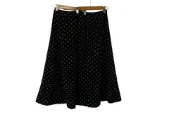 w02250526085　自由区　サイズ表記無し　Black　　スカート　ミディアム丈　春夏