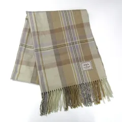 ジルバイジルスチュアート ストール チェック柄 ブランド レディース ベージュ JILL by JILLSTUART 【中古】