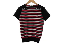 w02250526058　DOG DEPT SANTA MONICA　サイズ表記無し　紺×赤×白　　トップス　半袖Tシャツ　春夏