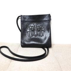 クロムハーツSQ PKT 3CEME CRS/クロスパッチレバーショルダーバッ