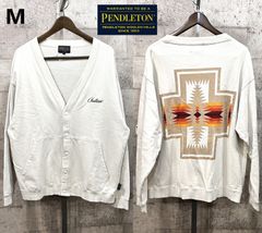 美品 PENDLETON×SHIPS ボアカーディガン M グレー ネイティブ柄 - メルカリ
