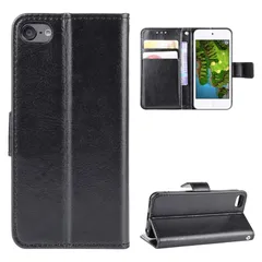 【新品】 iPod Touch 7 / iPod touch 6 / iPod touch 5 ケース 手帳型 第7世代 / 第6世代 ケース 手帳型 手作り 高級PU レザーケース iPod Touch 7 / 6 / 5 ケース 手帳型 スタンド機能  1