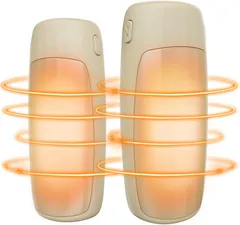 【2025新登場 充電式カイロ 3秒急速暖熱/5段階温度調節 】分離式設計 2個セット 大容量6000mAh 長時間航続 USB-C急速充電 小型・軽量 両手使用可能 持ち運びやすい アウトドア/旅行/出張/通勤/オフィス用 ギフトプレゼント 冬の贈り物