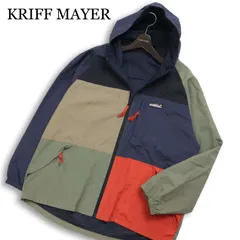 KRIFF MAYER クリフメイヤー 切替 パネル切替★ 裏メッシュ マウンテンパーカー ジャケット Sz.XL メンズ 大きい アウトドアのサムネイル