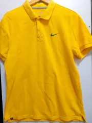 Nike(ナイキ） 黄色 ポロシャツ ラージ