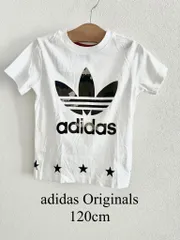 adidas Originals　アディダスオリジナルス　Ｔシャツ　120cm　男女共用　綿100％　スポーティ　ロゴマーク　半袖　ボーイズ　ガールズ　子供服　送料込み　3408026