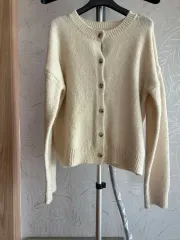 女性用ニットカーディガン m