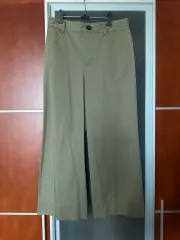 ZARA(ザラ) レディース カーキ ワイド パンツ S 新品