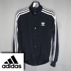 アディダス/レディース 90サイズ/ブルゾン スタジアム トラックジャージ ジャケット アウター/ヴィンテージ 171