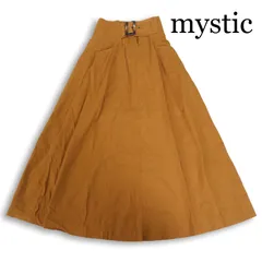 mystic ミスティック 通年★ ハイウエスト ストレッチ ワイド ロング フレア スカート Sz.1 レディースのサムネイル