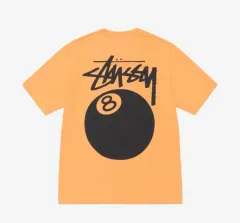 STUSSY(ステューシー) 8 ボール Tシャツ オレンジ 新品