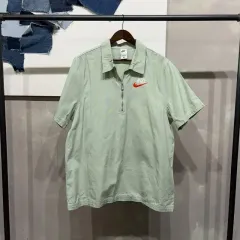 （ 110 ） Nike(ナイキ） カジュアル ストリート ハーフジップ 半袖 PK ポロTシャツ