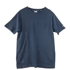CHAMPION Champion(チャンピオン) ネイビー 半袖 Tシャツ M コットン 100 %