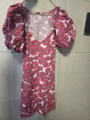 ZARA(ザラ) フラワー ワンピース S