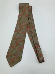 M.l.Serres ネクタイ ブラウン その他総柄