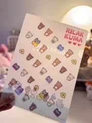 かわいい リラックマ クリアファイル