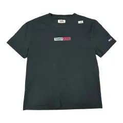 (即日発送) TOMMY JEANS トミー ジーンズ ブラック 半袖Tシャツ