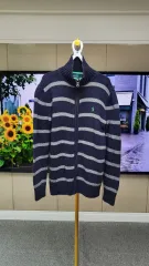 POLO Ralph Lauren ストライプ ジップアップ カーディガン