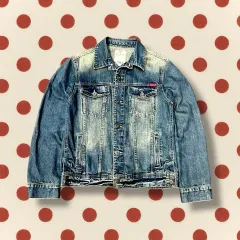 90s GUESS デニム ジャケット (M)