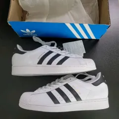 265 アディダス/スーパースター 白 黒