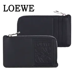 LOEWE ロエベ コインケース カードケース メンズ レディース コインカードホルダー フラグメントケース 小銭入れ 財布 ブラック 本革 レザー C565Z40X05