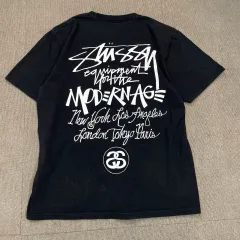 stussy STUSSY(ステューシー) 現代 バックプリント Tシャツ m