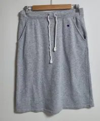 L ) Champion(チャンピオン) グレー スウェット スカート
