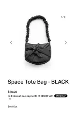 ジュニバスラボ スペース トートバッグ ブラック