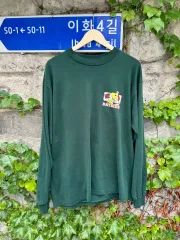 90s フルーツ オブ ザ ルーム シングル スティッチ SNOOPY プリンティング ヴィンテージ 長袖 Tシャツ