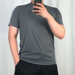 BLACK YAK(ブラックヤク) 接触冷感 機能性 グレー 半袖Tシャツ 100 250711