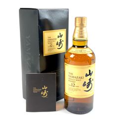 【東京都内限定お届け】 サントリー SUNTORY 山崎 12年 シングルモルト 旧 700ml 国産ウイスキー 【古酒】