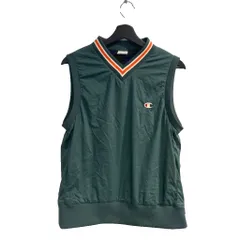 チャンピオン CHAMPION ナイロン ベスト M 緑 グリーン ■GY99のサムネイル