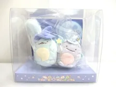 すみっコぐらし 映画青い月夜のまほうのコ てのりぬいぐるみ とかげ ふぁいふ とかげのおかあさん 3体セット 美品中古■