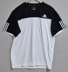XL (105) アディダス ブラック/白 機能性 半袖Tシャツ