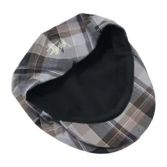 オールド STUSSY 90s ヴィンテージ CHECK ハンチングキャップ