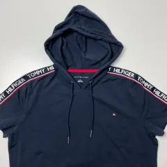Tommy Hilfiger(トミーヒルフィガー) ヒルフィガー フード ワンピース ネイビー