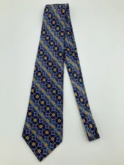 LANVIN ランバン ネクタイ ブルー その他総柄