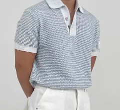 透かし編み半袖(新品)