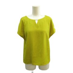 クードシャンス CdeC COUP DE CHANCE カットソー フレンチスリーブ 38 黄 イエロー 半袖/RN ■ECD001