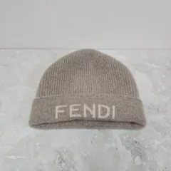 FENDI（フェンディ) FENDI ロゴ ビーニー 帽子 s ／ m 出品