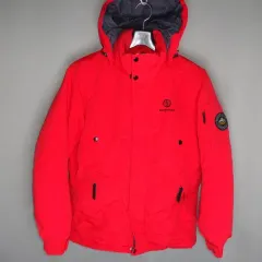 BEAN POLE / メンズ 90 / レディース 95 / ダックダウン フード付きダウンコート ジャケット 登山 アウター / ヴィンテージ 158