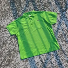 Lacoste クラシック 緑 ポロ ポロTシャツ