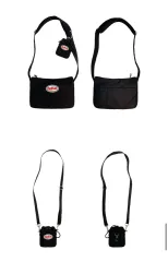 フェイヘイ ｜ ワッフェン ミニ クロスボディバッグ_ブラック