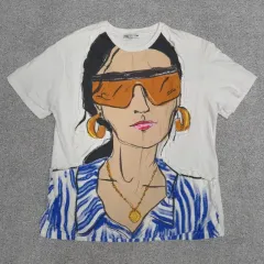 S ZARA(ザラ) グラフィック 半袖 Tシャツ