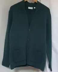 LACOSTE(ラコステ) ダーク 緑 ニット セーター ギデガン