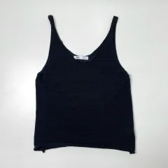 ZARA ZARA(ザラ) ニット ノースリーブ 黒