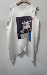 ヌヴォテン アンジェラ デイビス プリンティング ノースリーブ